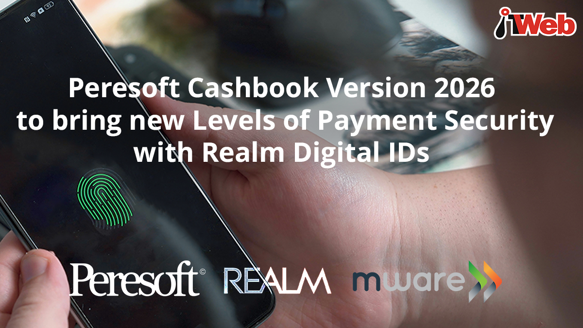 Peresoft Cashbook Version 2026 to bring new levels of payment security with Realm Digital IDs