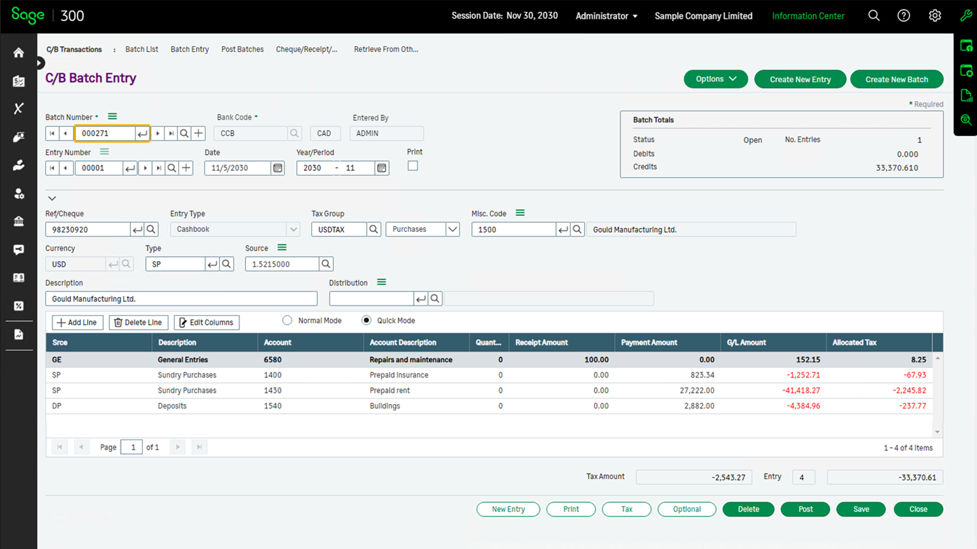 One Central Point for Cash Processing