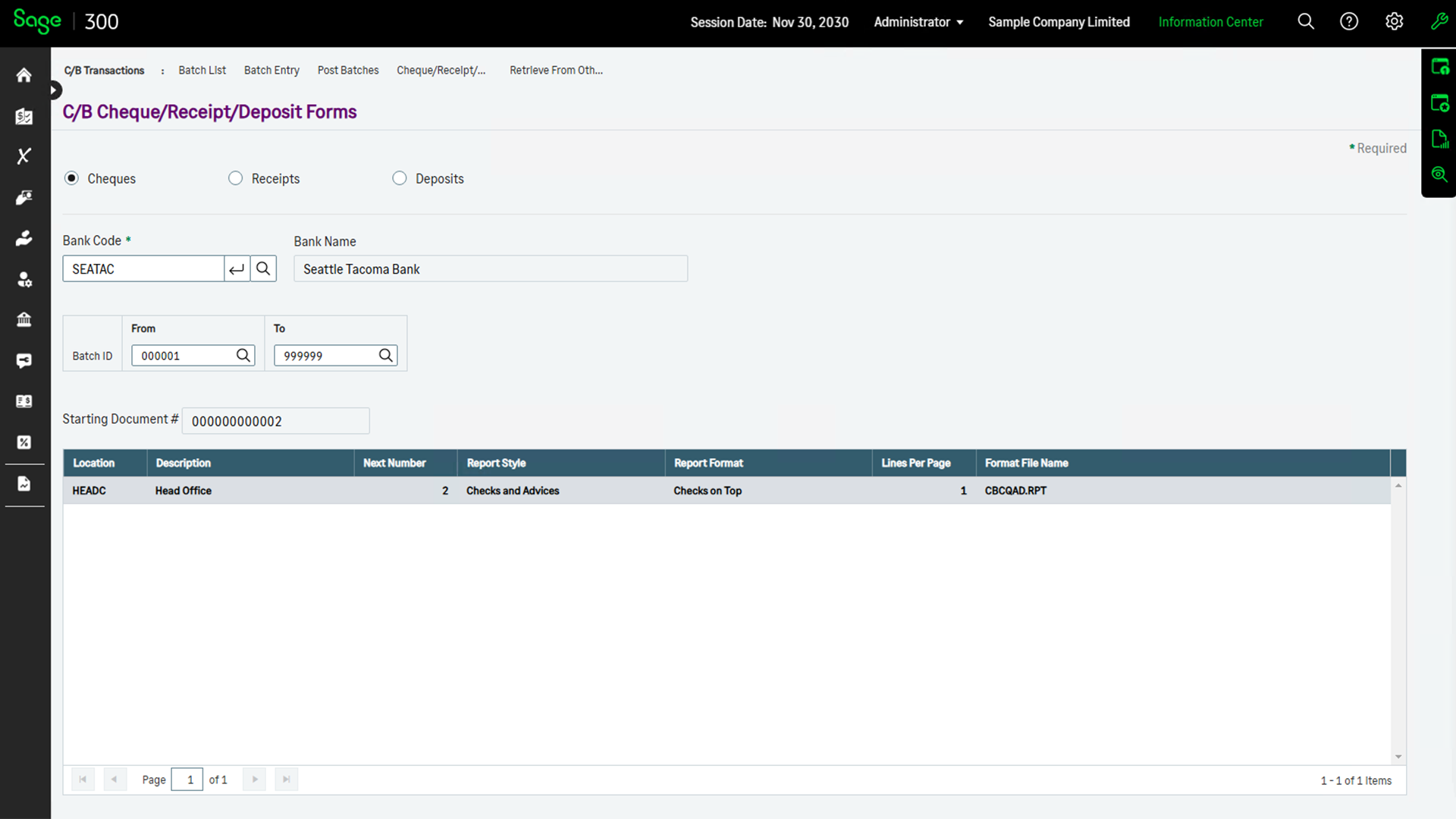 User Definable Forms